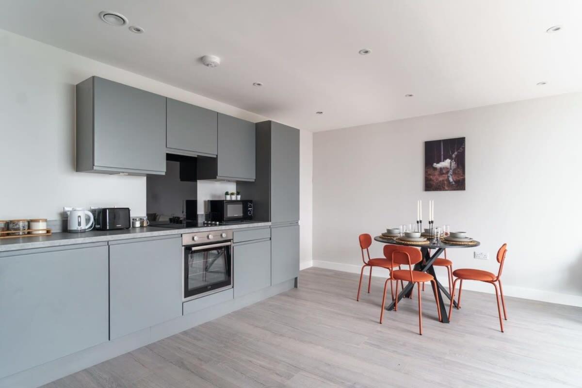 Fantastic 3 Bedroom Manchester Apartment 외부 사진